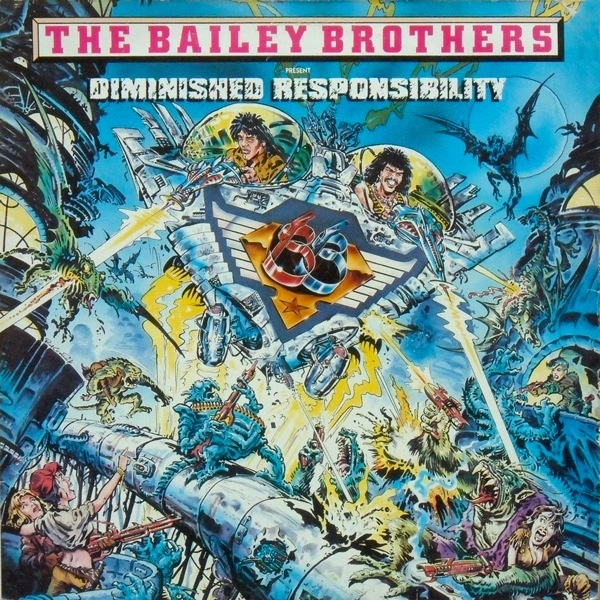 UNSEEN TERROR - The Bailey Brothers Present Diminished Responsibility cover 