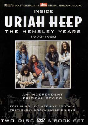 URIAH HEEP - Inside Uriah Heep: The Hensley Years (1970-1980) cover 