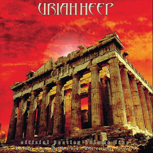 URIAH HEEP - Official Bootleg Volume V: Live In Athens Greece 2011 cover 