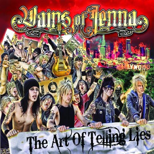 VAINS OF JENNA - The Art Of Telling Lies cover 