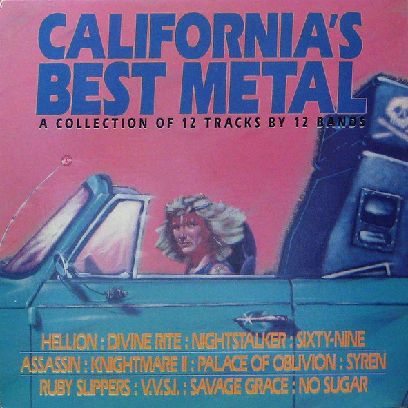 VARIOUS ARTISTS (GENERAL) - California's Best Metal cover 