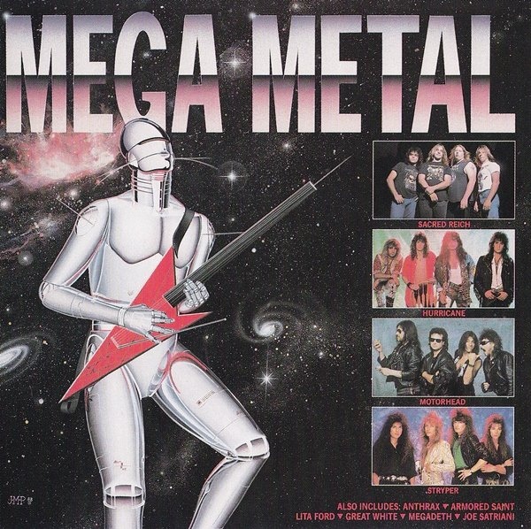 VARIOUS ARTISTS (GENERAL) - Mega Metal cover 