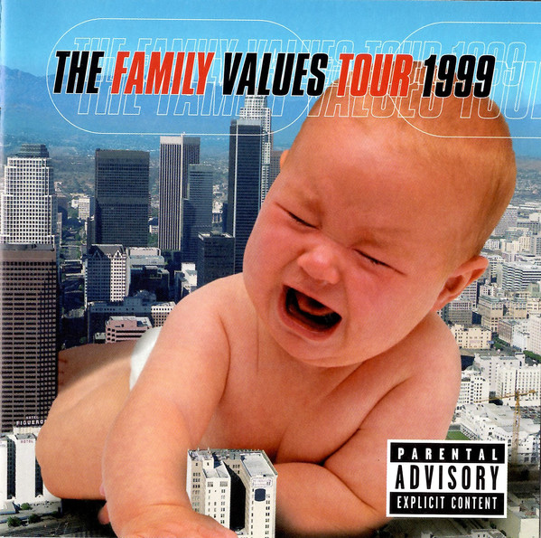 VARIOUS ARTISTS (GENERAL) - The Family Values Tour 1999 cover 