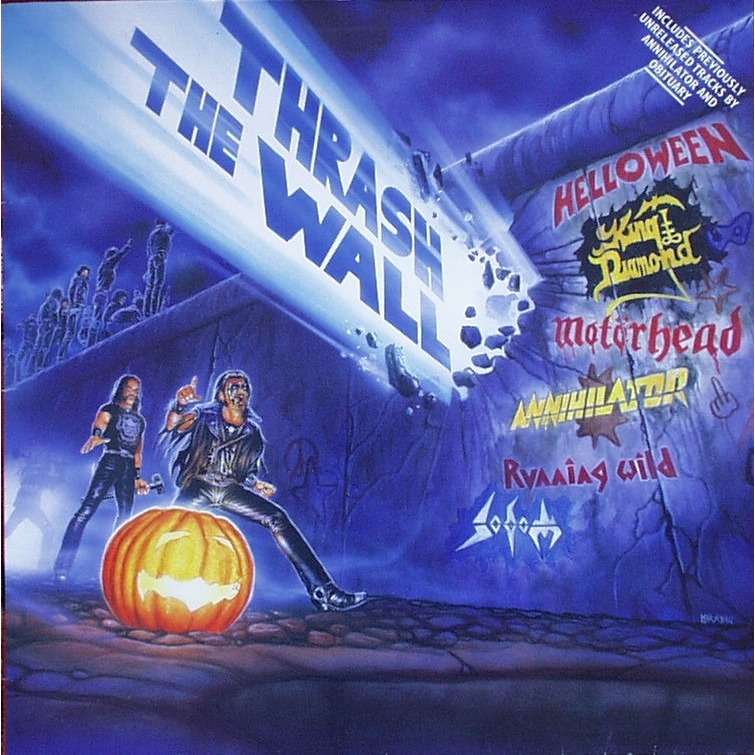 VARIOUS ARTISTS (GENERAL) - Thrash The Wall cover 