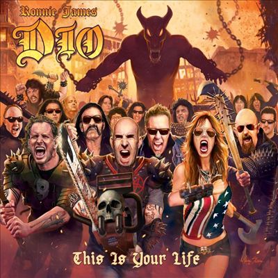VARIOUS ARTISTS (TRIBUTE ALBUMS) - Ronnie James Dio - This Is Your Life cover 