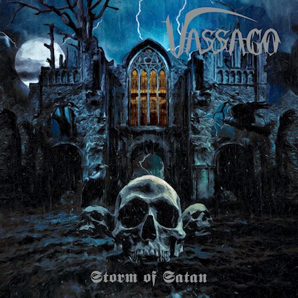 VASSAGO - Storm of Satan cover 
