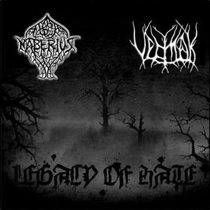 VEDMAK - Legacy of Hate cover 