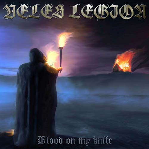 VELES - Blood on my Knife cover 