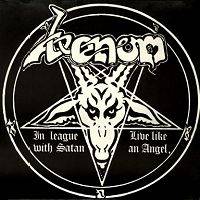 VENOM - In League With Satan cover 