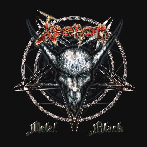 VENOM - Metal Black cover 