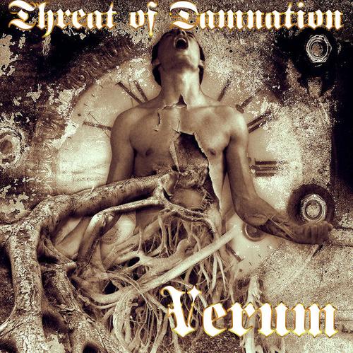 VERUM - Threat of Damnation cover 