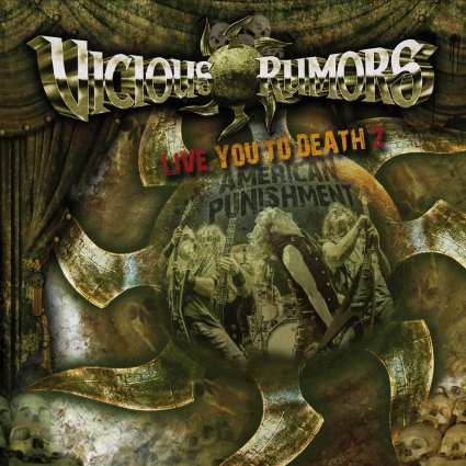 VICIOUS RUMORS - Live You To Death 2 – American Punishment cover 