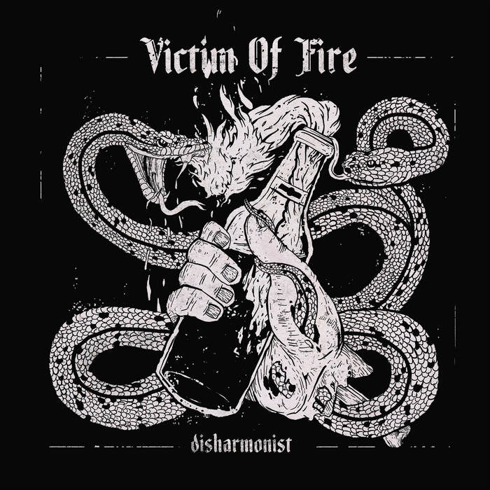 VICTIM OF FIRE - Disharmonist cover 