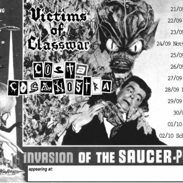 VICTIMS OF CLASSWAR - Invasion Of The Saucer-Punks cover 
