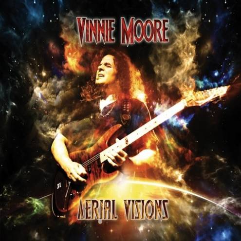VINNIE MOORE - Aerial Visions cover 