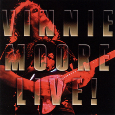VINNIE MOORE - Live! cover 