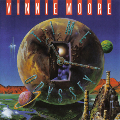 VINNIE MOORE - Time Odyssey cover 