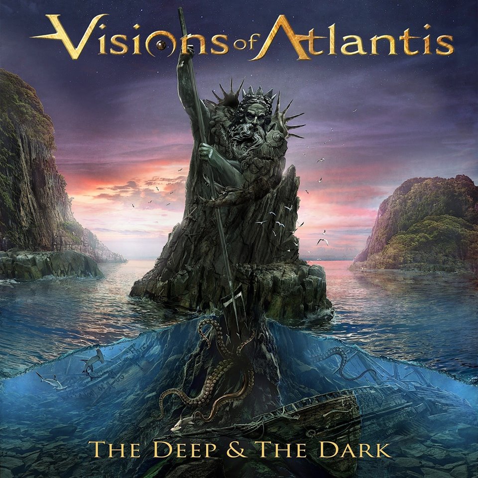 VISIONS OF ATLANTIS - The Deep & the Dark cover 