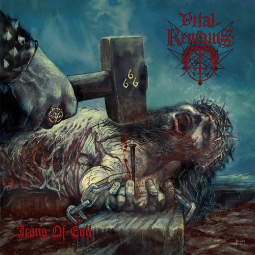 VITAL REMAINS - Icons of Evil cover 