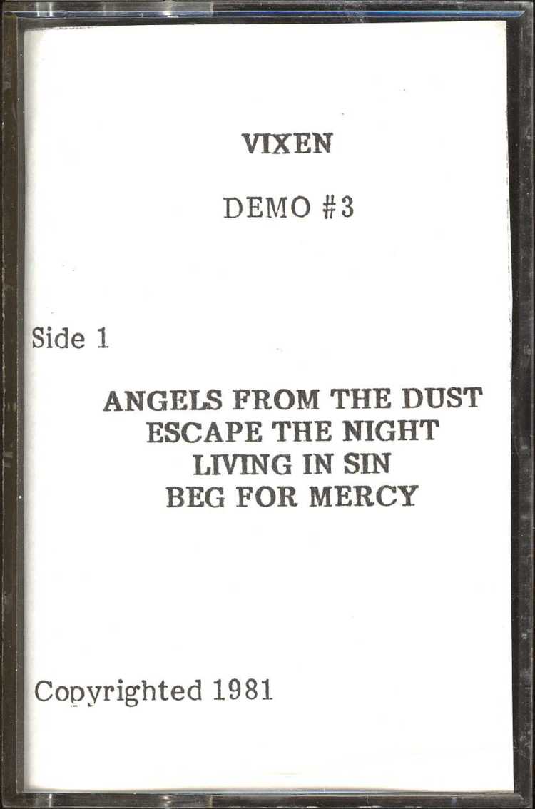 VIXEN - Demo #3 cover 