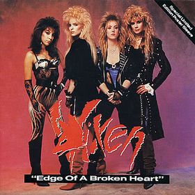 VIXEN - Edge of a Broken Heart cover 