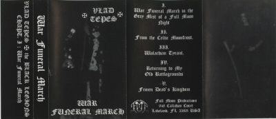 VLAD TEPES - War Funeral March cover 