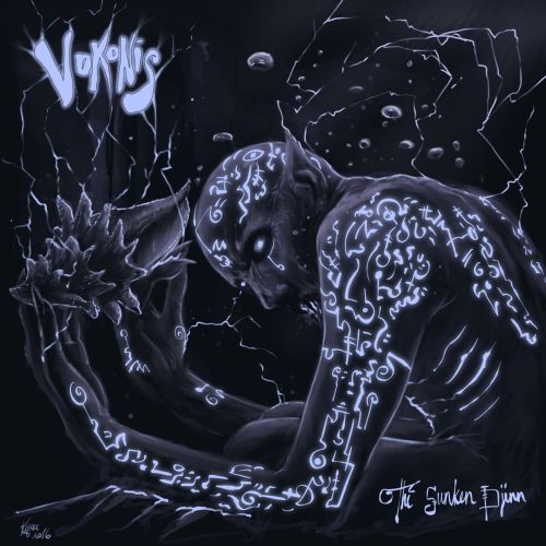 VOKONIS - The Sunken Djinn cover 