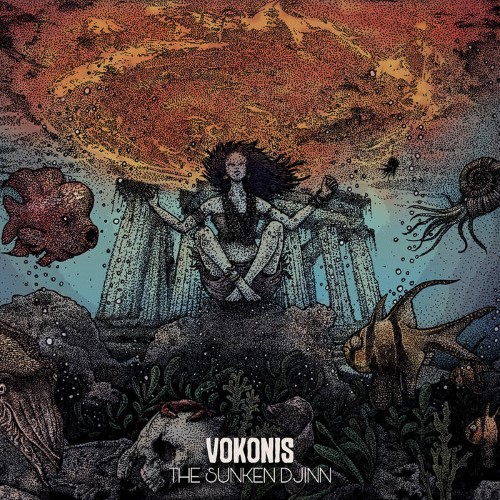 VOKONIS - The Sunken Djinn cover 
