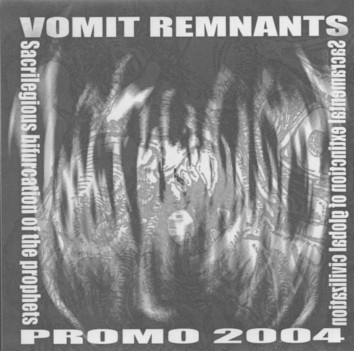 VOMIT REMNANTS - Promo 2004 cover 