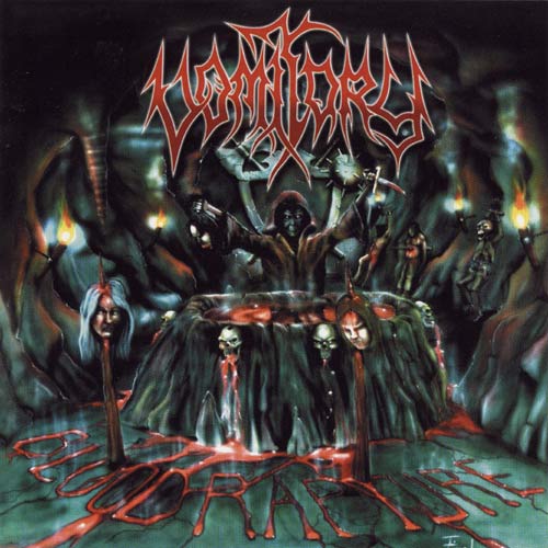 VOMITORY - Blood Rapture cover 