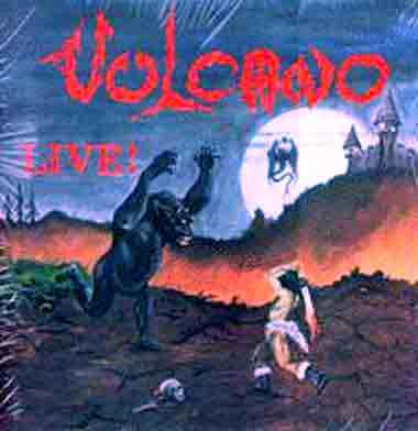 VULCANO - Live! cover 