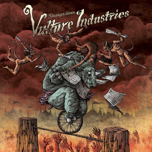 VULTURE INDUSTRIES - Stranger Times cover 