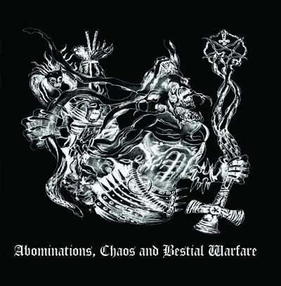 WARGOATCULT - Abominations, Chaos and Bestial Warfare cover 