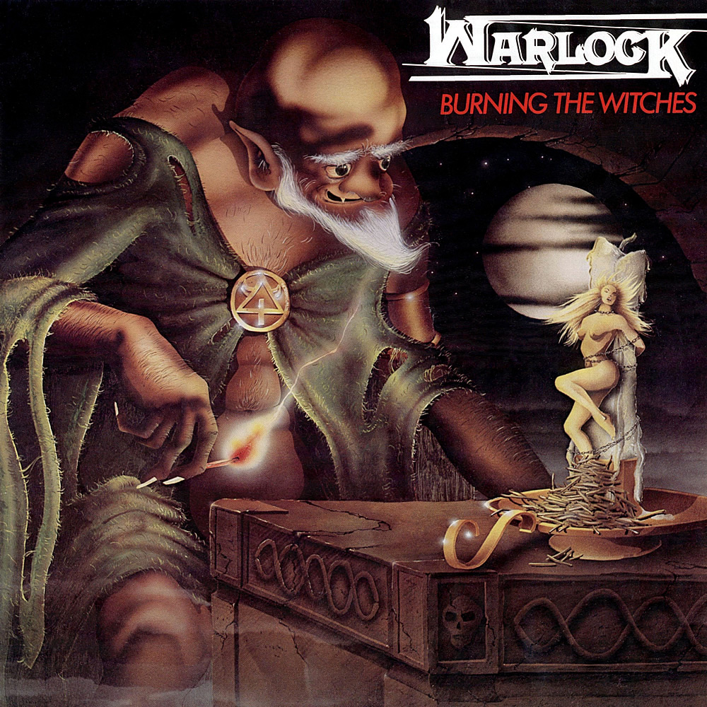 WARLOCK - Burning the Witches cover 