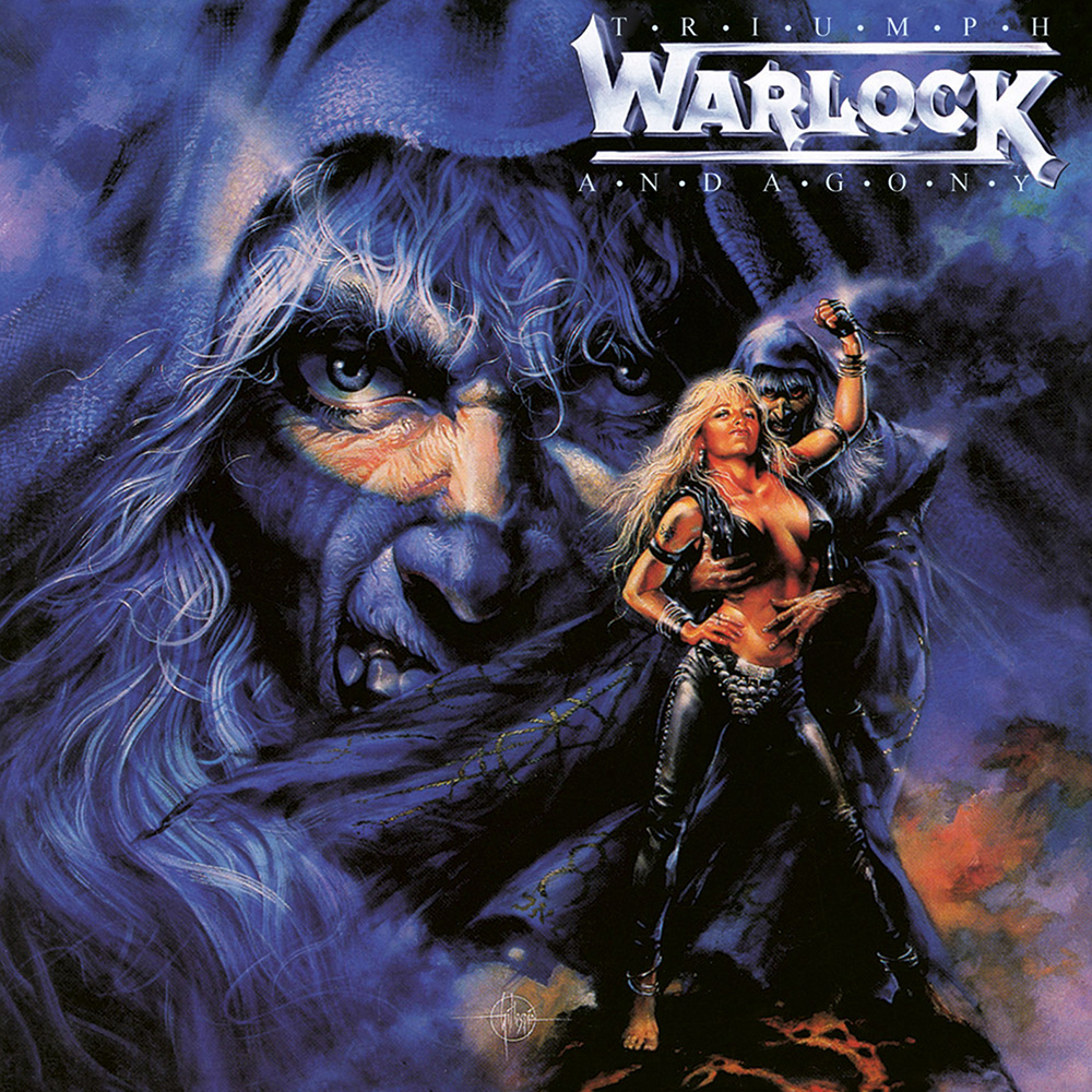 WARLOCK - Triumph and Agony cover 