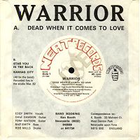 WARRIOR (NEWCASTLE) - Dead When it Comes to Love cover 
