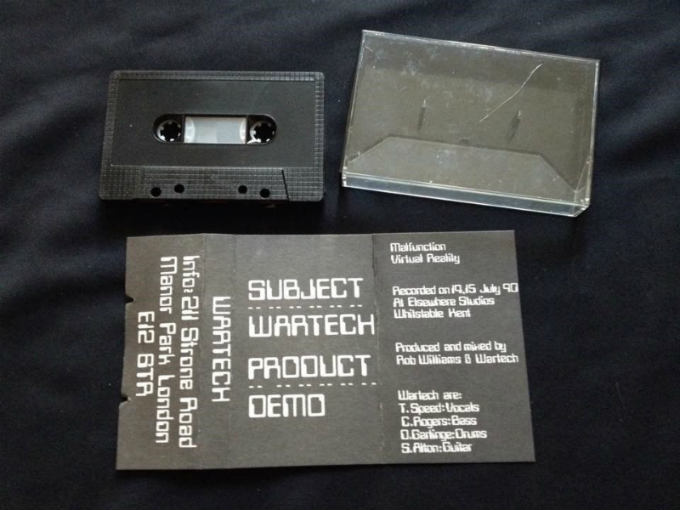 WARTECH - Demo 1 cover 