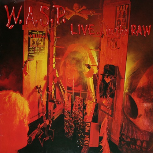 W.A.S.P. - Live... In the Raw cover 