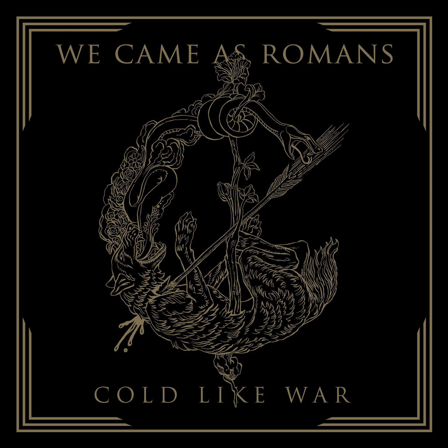 WE CAME AS ROMANS - Cold Like War cover 