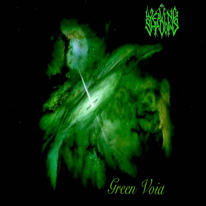 WEAVING SHADOWS - Green Void cover 