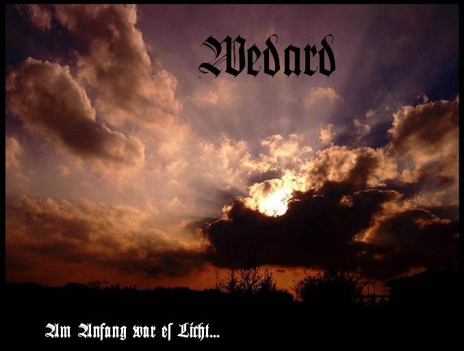 WEDARD - Am Anfang war es Licht... cover 