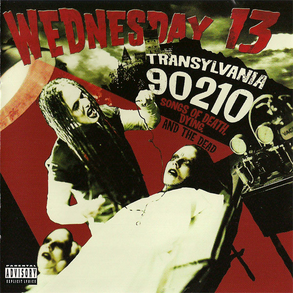 WEDNESDAY 13 - Transylvania 90210: Songs of Death, Dying and the Dead cover 