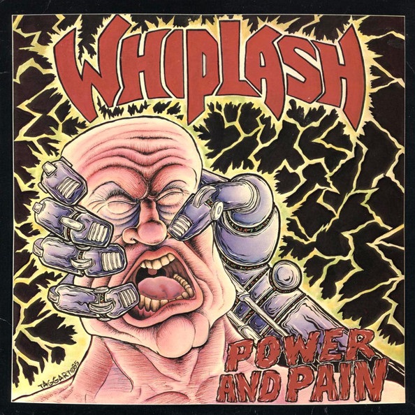 WHIPLASH - Power and Pain cover 