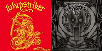 WHIPSTRIKER - Start the Warcollapse / The Oath of the Death cover 