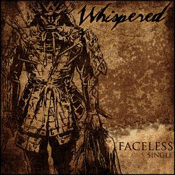 WHISPERED - Faceless cover 