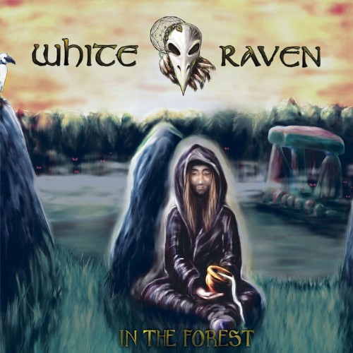 WHITE RAVEN - In the Forest cover 