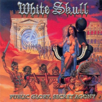 WHITE SKULL - Public Glory, Secret Agony cover 