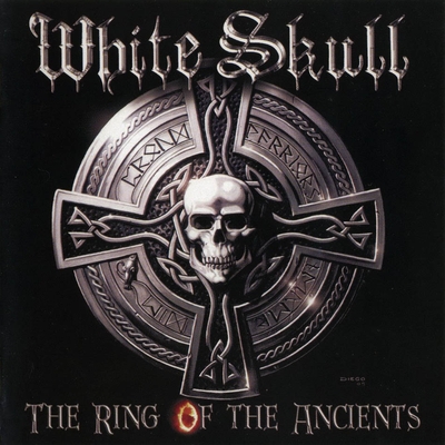 WHITE SKULL - The Ring Of The Ancients cover 