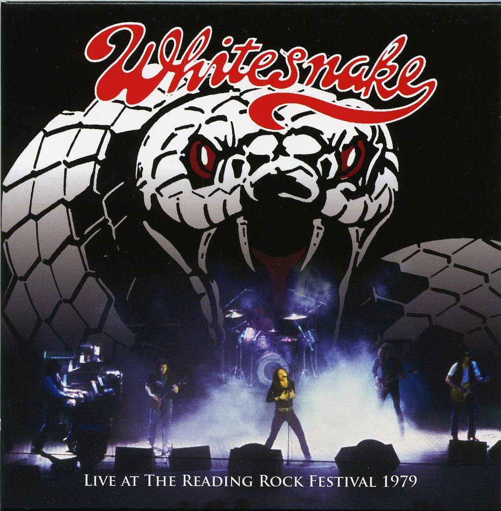 WHITESNAKE - Live At Reading Rock 1979 cover 