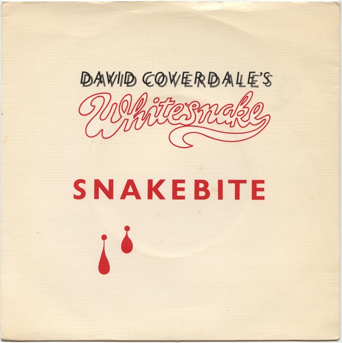 WHITESNAKE - Snakebite cover 